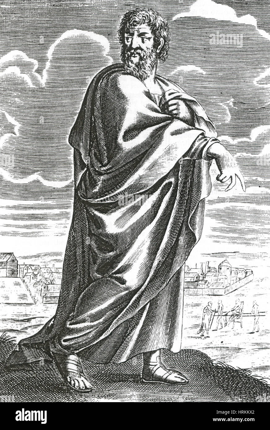 Speusippus philosophe grec, Banque D'Images