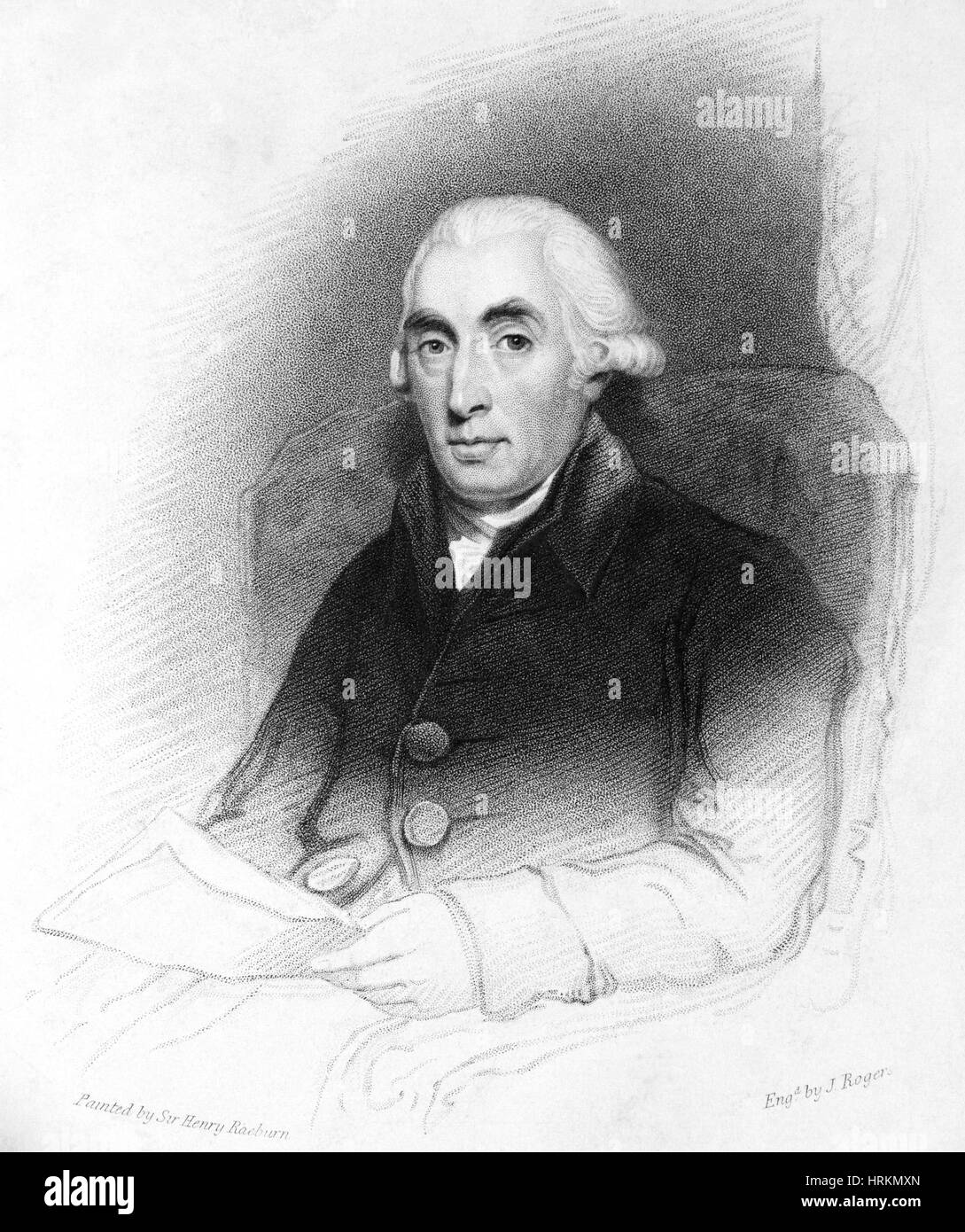 Joseph Black, médecin et chimiste écossais Banque D'Images