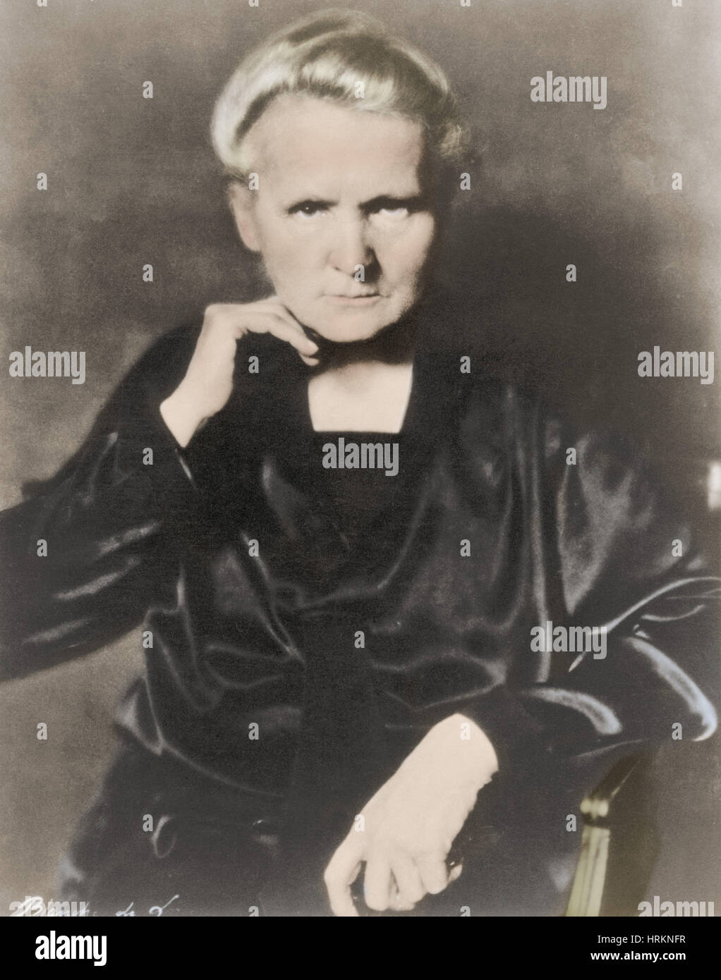 Marie Curie, physicien Polish-French Banque D'Images