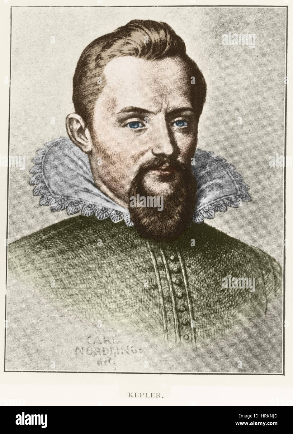 Johannes Kepler, astronome allemand Banque D'Images