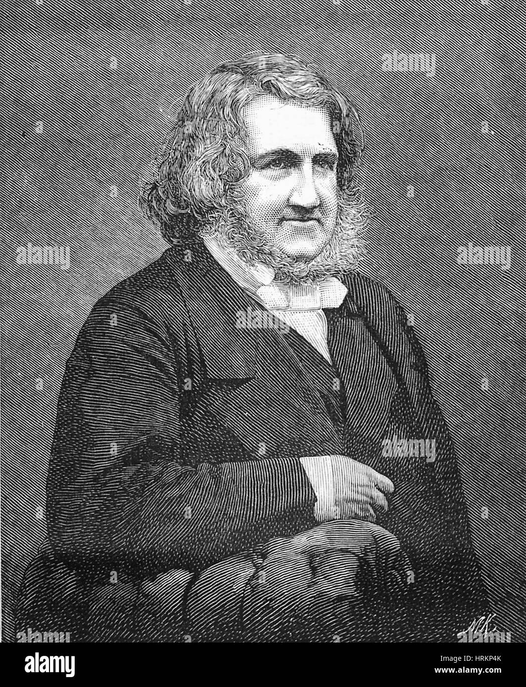 James Young Simpson, médecin écossais Banque D'Images