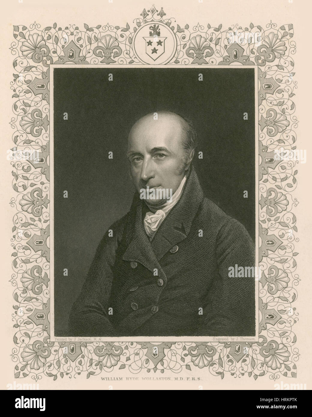 William Hyde Wollaston, chimiste anglais Banque D'Images