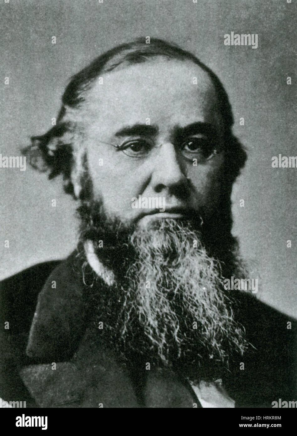 Edwin M. Stanton, 27e Secrétaire de la guerre Banque D'Images