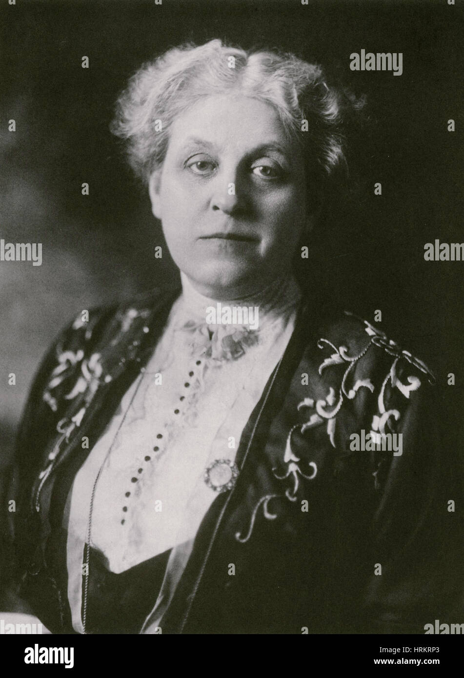 Carrie Chapman Catt, suffragette américaine Banque D'Images