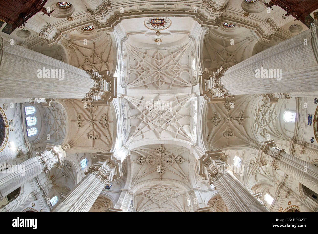 Cathédrale de Granada, Granada, Andalousie, Espagne, Europe Banque D'Images