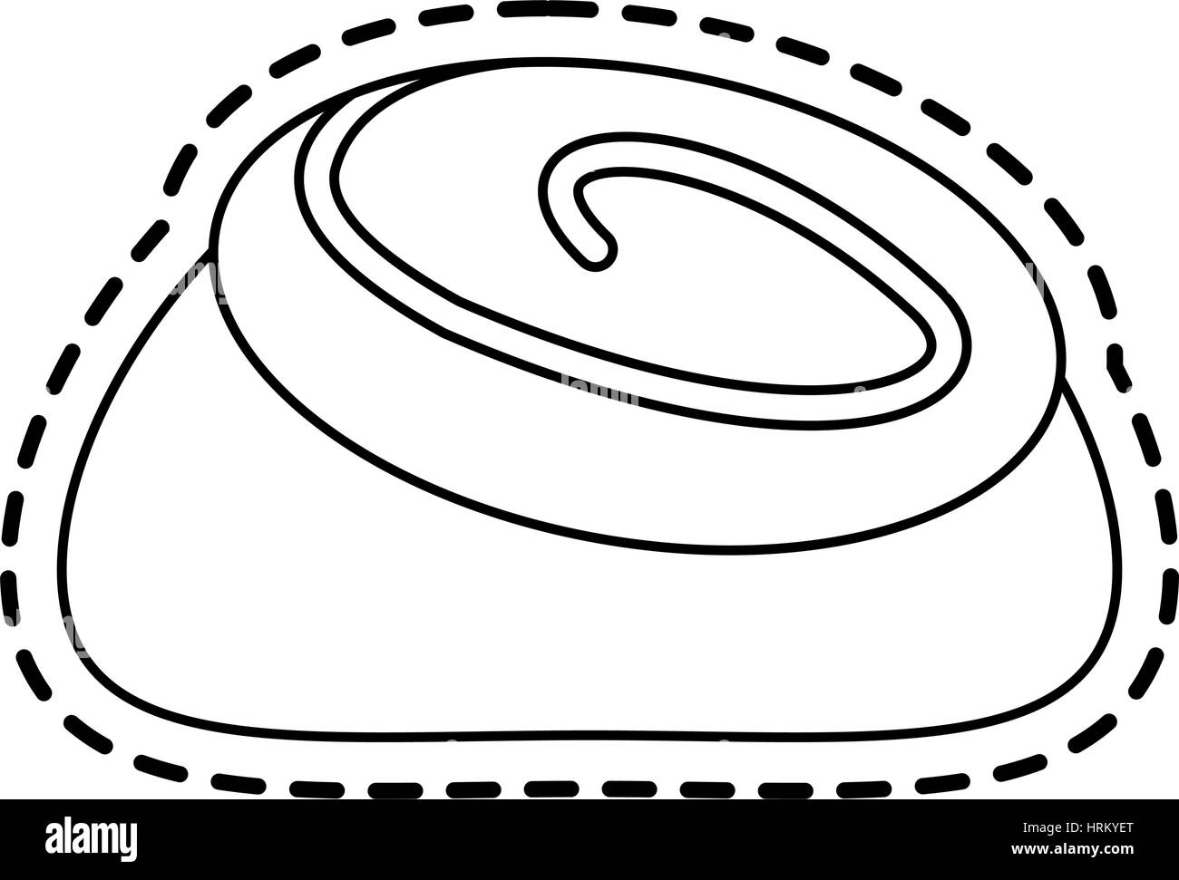 Droit de pâtisserie Illustration de Vecteur