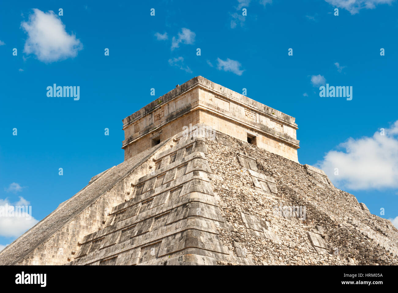 Pyramide de Kukulkan, Chichen Itza, Mexique Banque D'Images