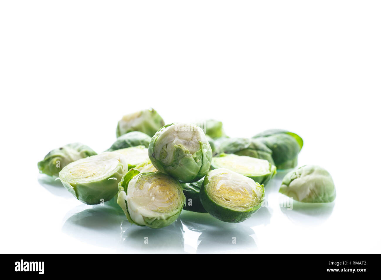 Les choux de bruxelles Banque D'Images
