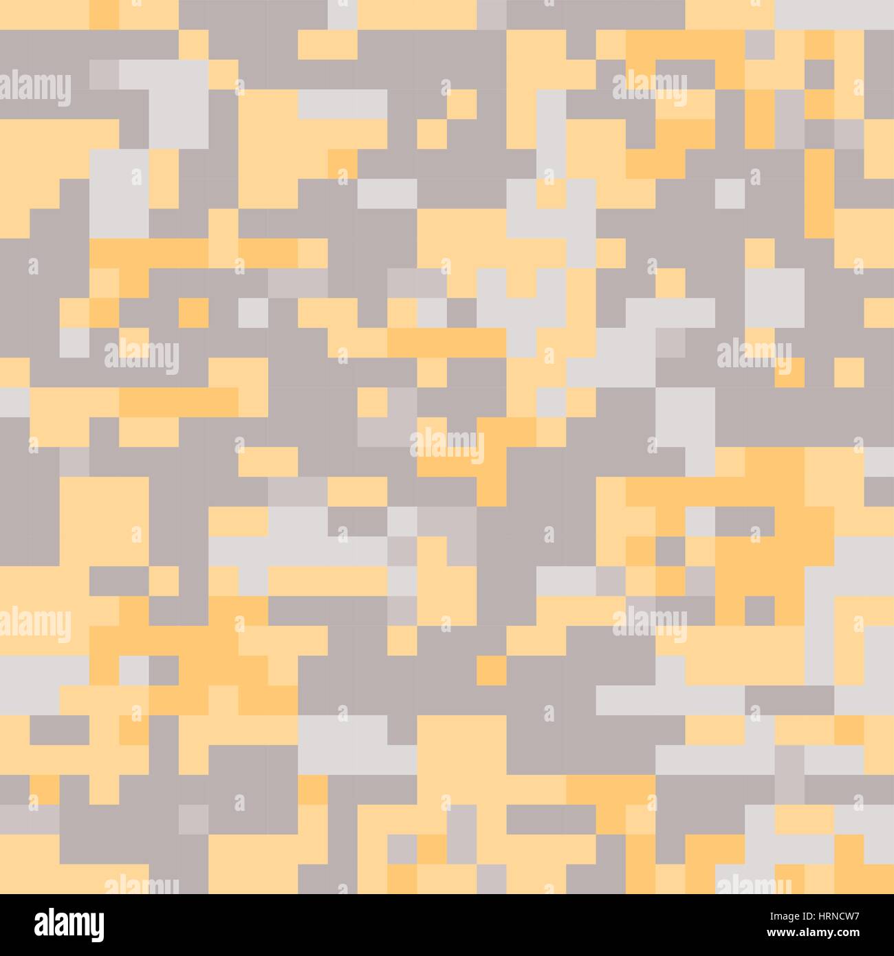 Dans l'arrière-plan militaire Camouflage style pixel. Modèle sans couture. Illustration de Vecteur