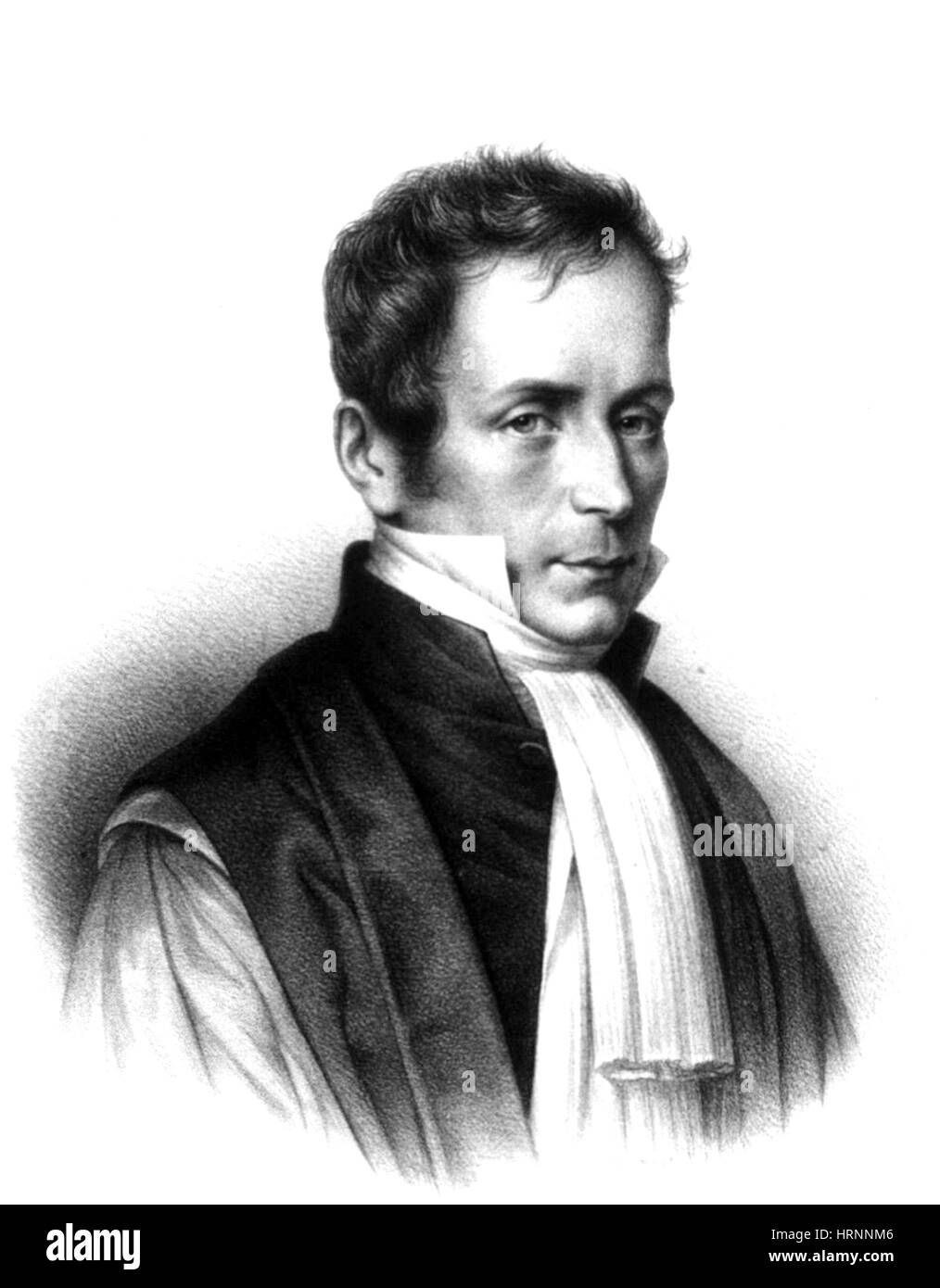 René Laennec, médecin français et inventeur Banque D'Images