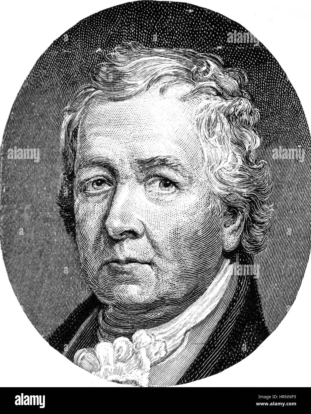 Samuel Latham Mitchill, médecin américain Banque D'Images