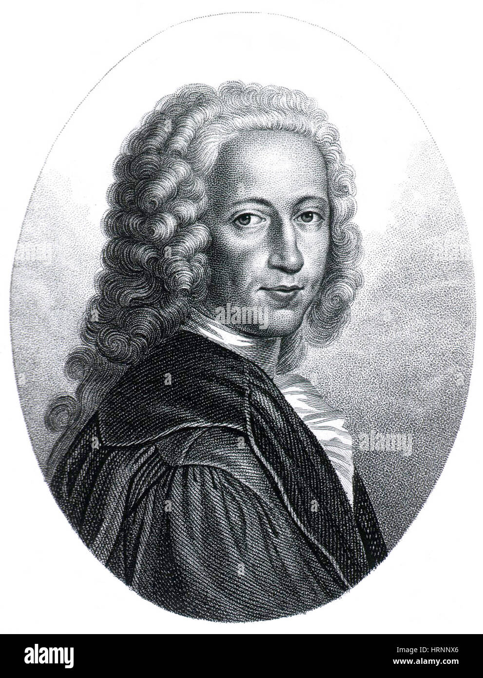Bernhard Siegfried Albinus, anatomiste néerlandais Banque D'Images