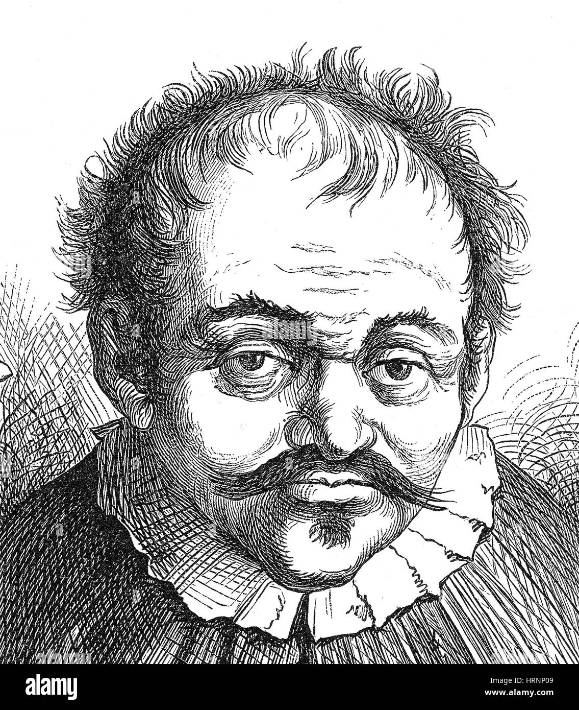 Johann Georg Faust, l'Alchimiste allemand Banque D'Images