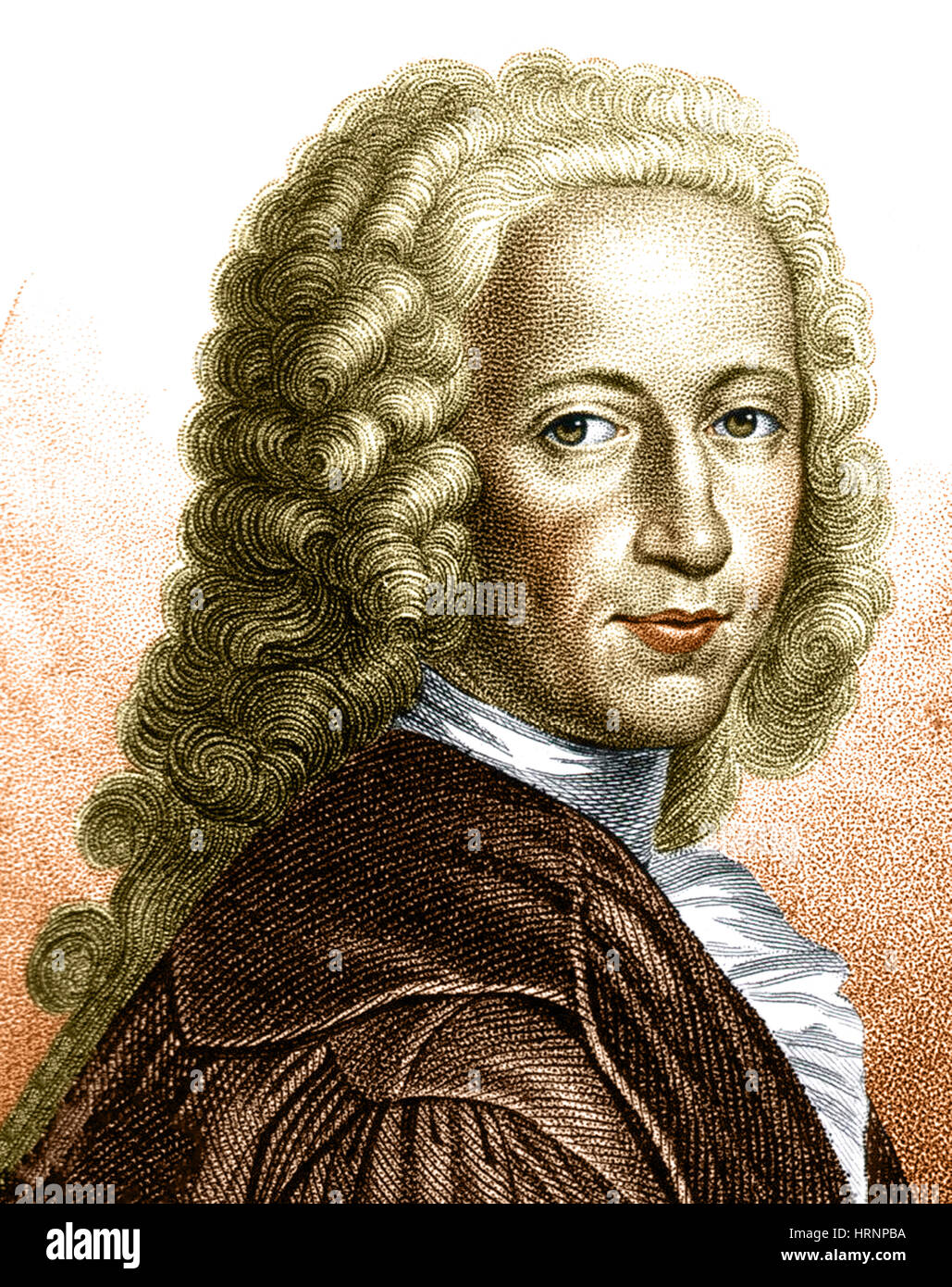 Bernhard Siegfried Albinus, anatomiste néerlandais Banque D'Images