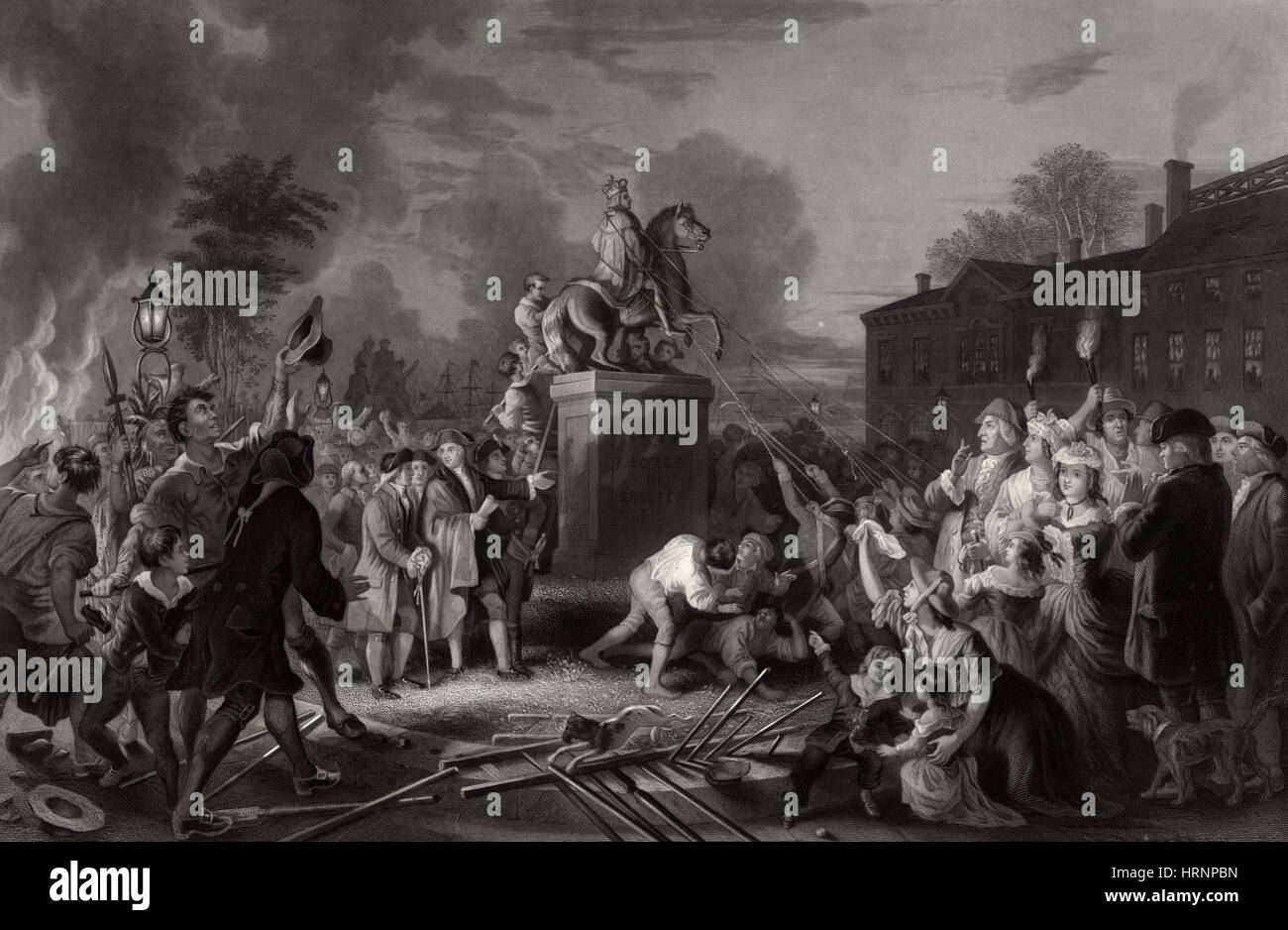 Statue of king iii Banque de photographies et d’images à haute résolution Alamy