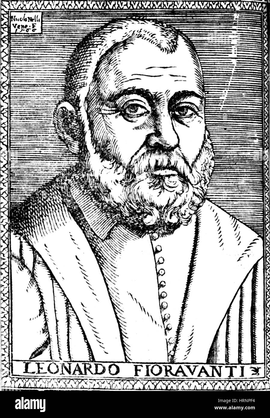 Leonardo Fioravanti, chirurgien italien, pionnier de Rhinoplasty Banque D'Images
