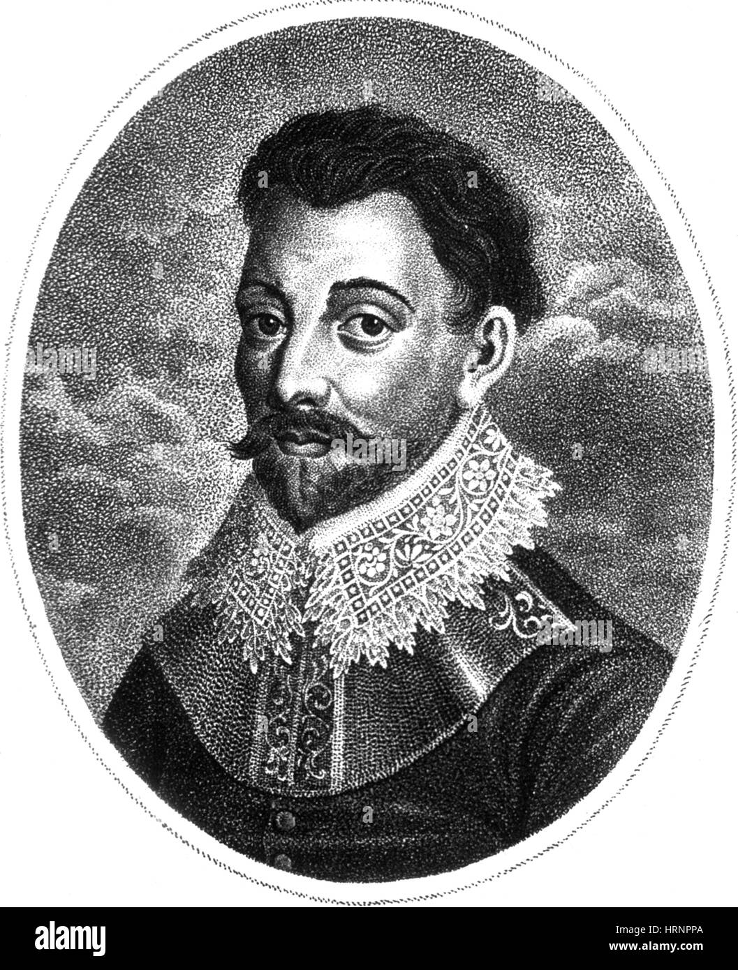 L'explorateur anglais Francis Drake, Banque D'Images