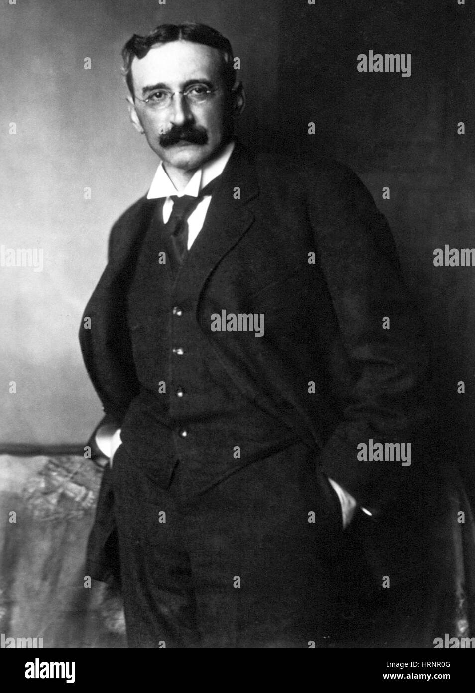 Jacques Loeb, physiologiste et biologiste marin germano-américain Banque D'Images