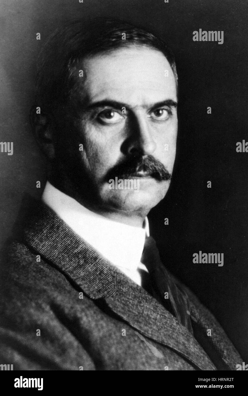 Karl Landsteiner, biologiste de Austrian-American Banque D'Images