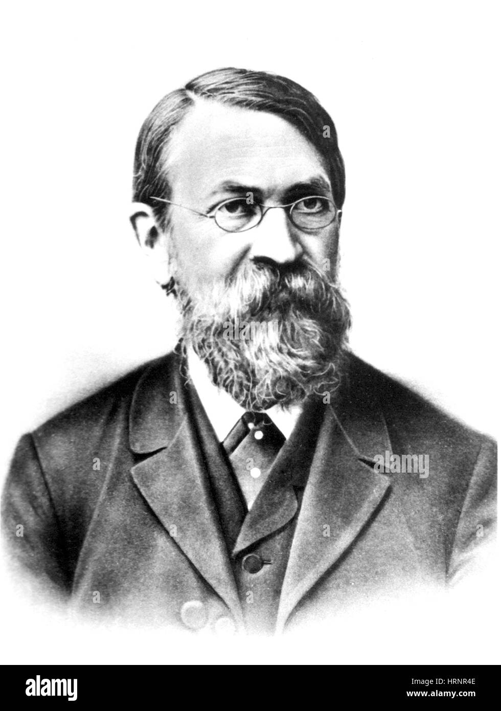 Ernst Mach, physicien et philosophe autrichien Banque D'Images