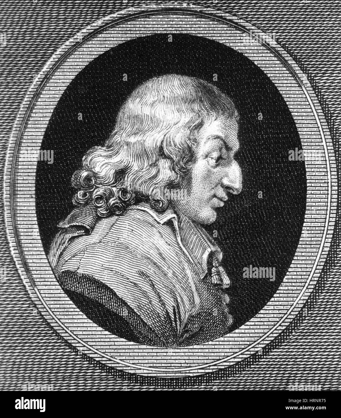 Blaise Pascal, mathématicien français Banque D'Images