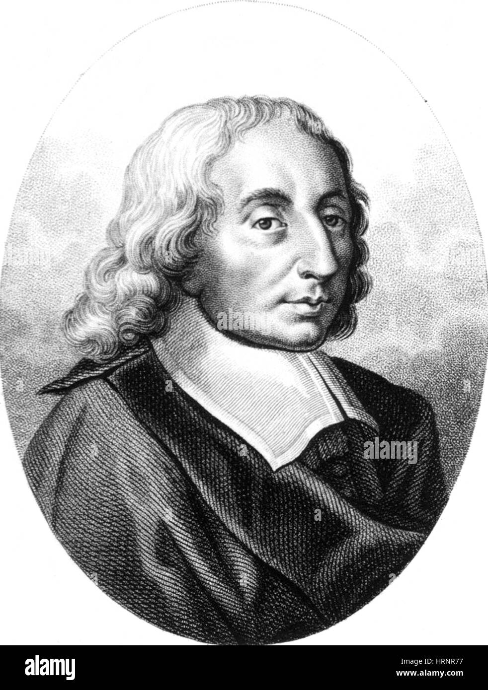 Blaise Pascal, mathématicien français Banque D'Images