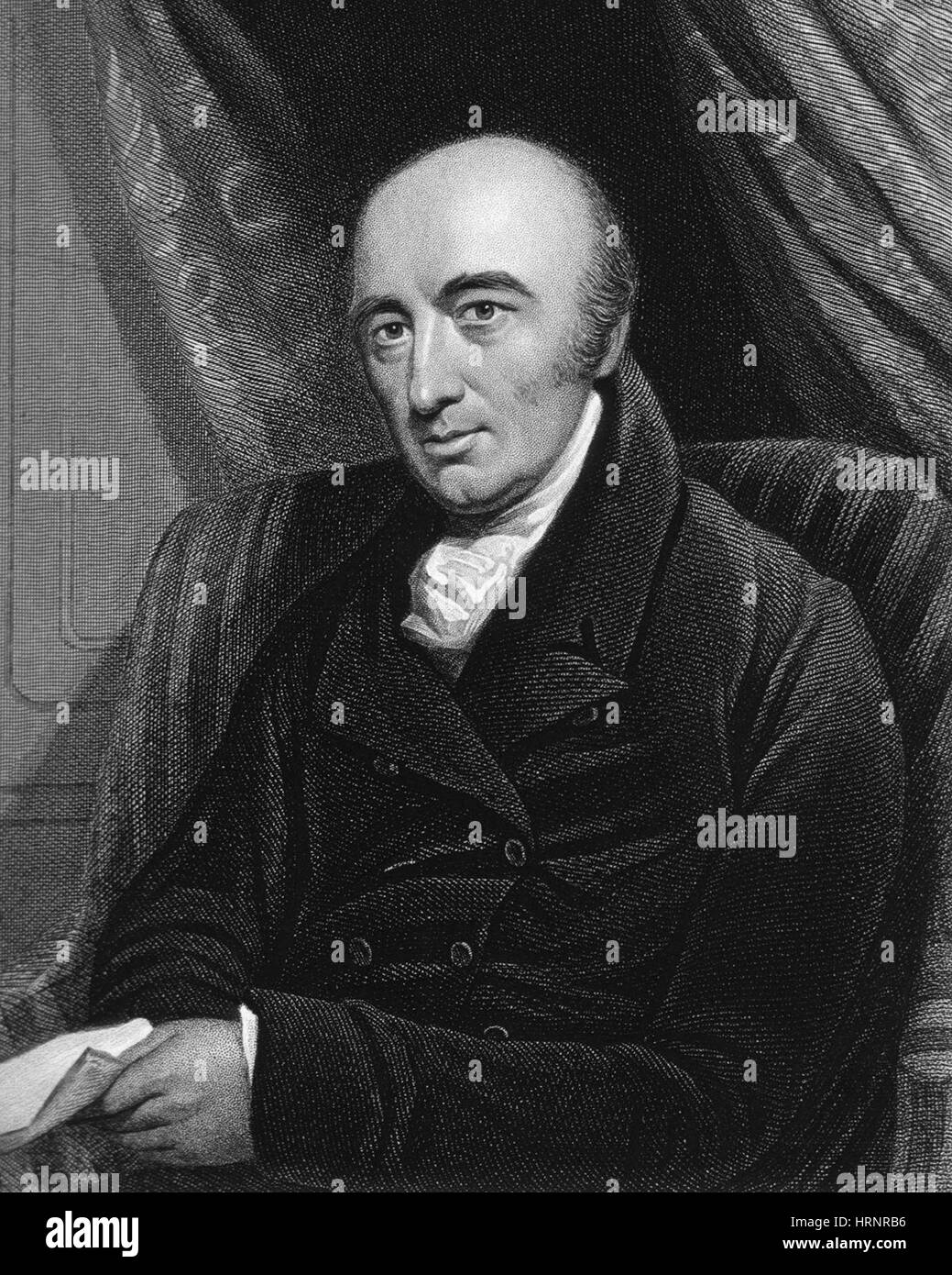 William Hyde Wollaston, chimiste et physicien anglais Banque D'Images