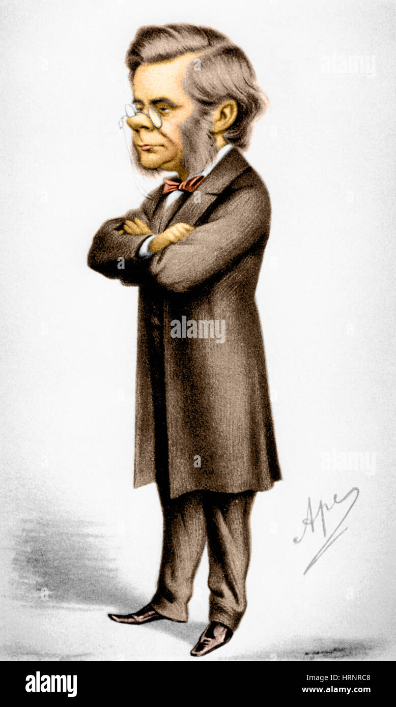 Thomas Huxley, biologiste Anglais Banque D'Images