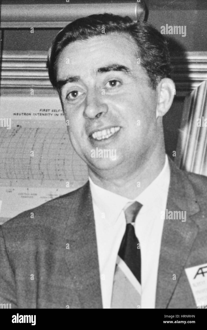 Albert Crewe, directeur de l'Argonne National Laboratory Banque D'Images