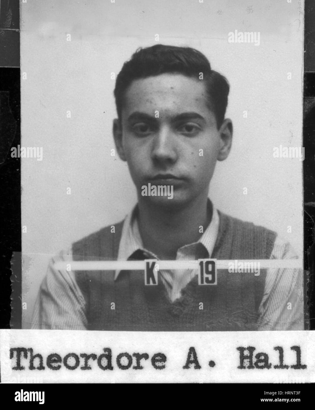 Ted Hall, espion atomique de l'Union Soviétiques Banque D'Images