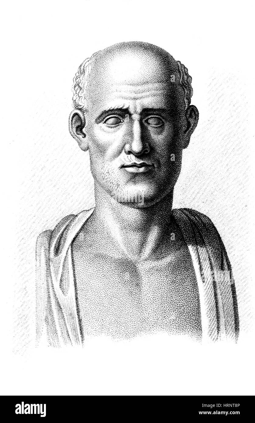 Asclepiades de Bithynie, médecin grec antique Banque D'Images