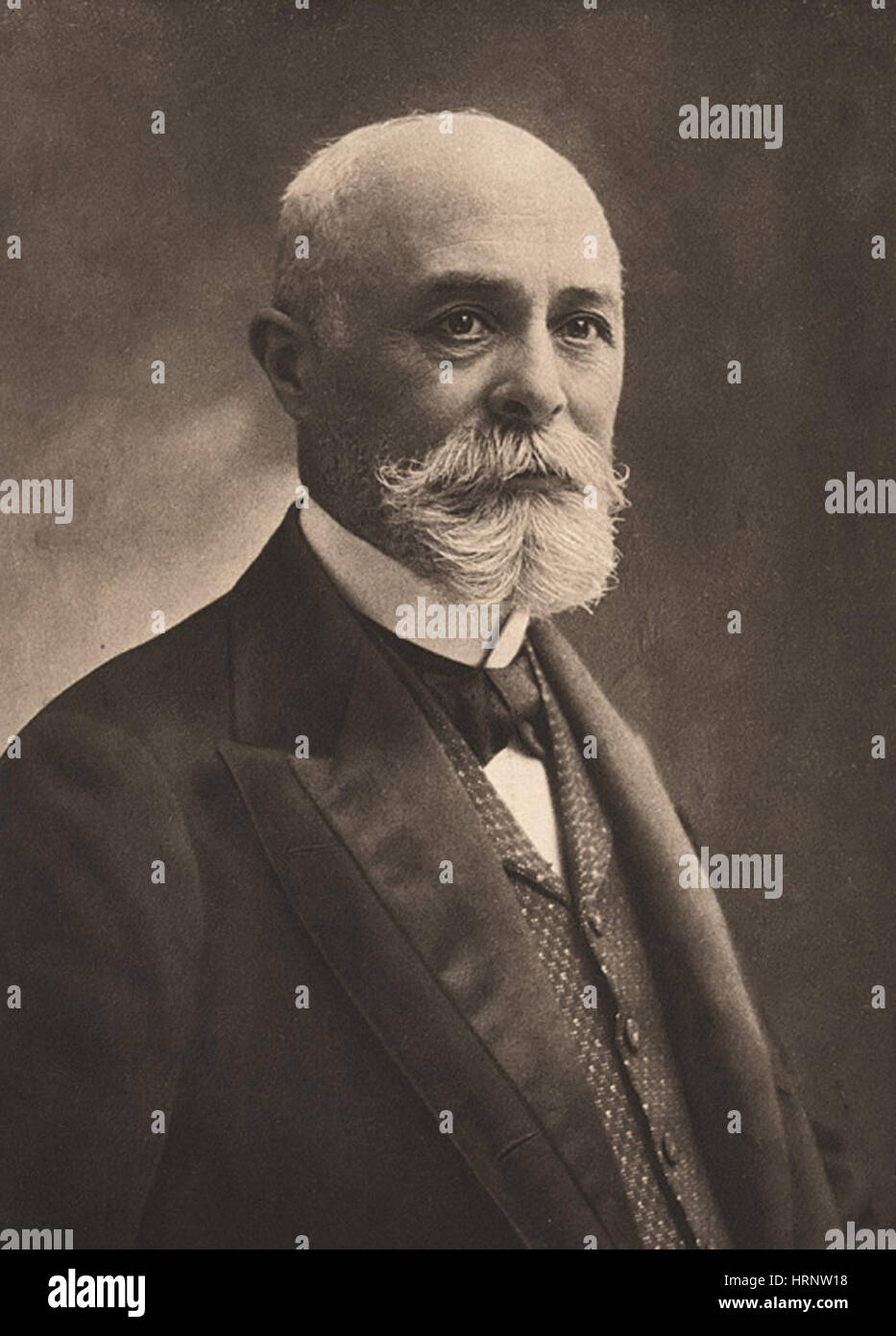 Henri Becquerel, physicien français Banque D'Images