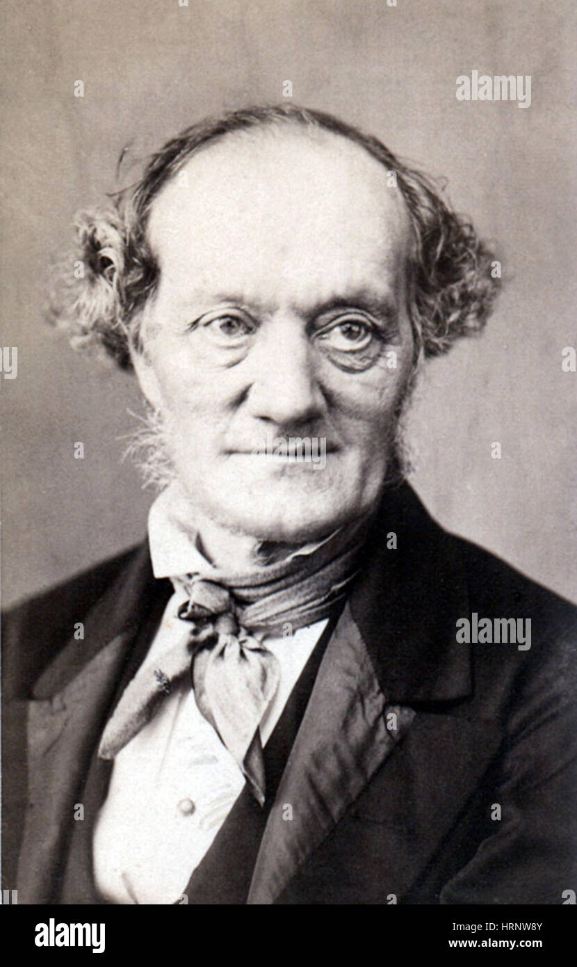 Richard Owen, paléontologue Anglais Banque D'Images