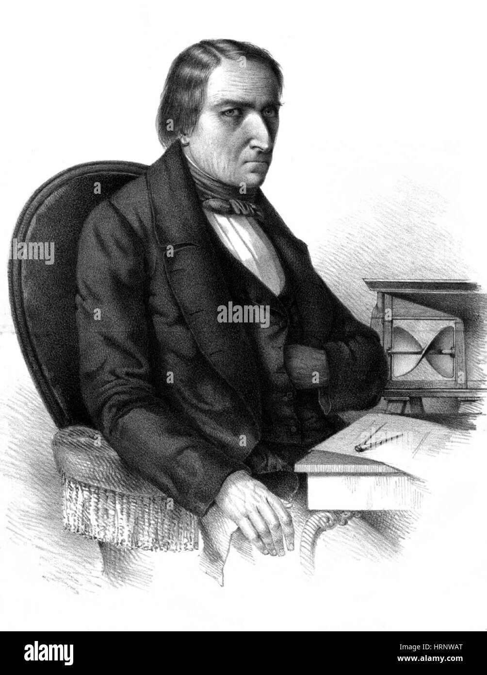 Josef Ressel, inventeur Austrian-Czech Banque D'Images