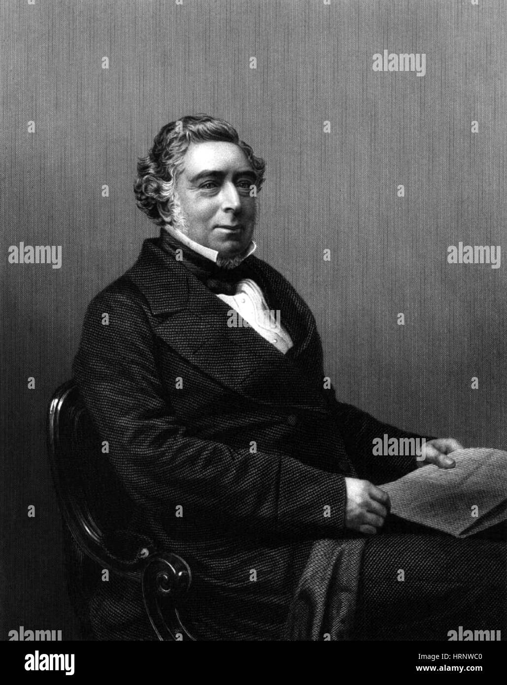 Robert Stephenson, ingénieur civil Anglais Banque D'Images