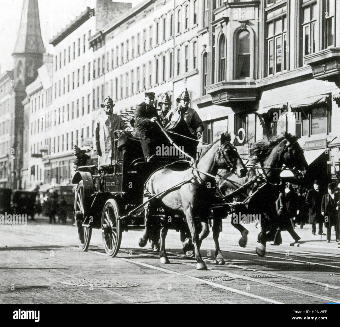 L'usine Triangle Shirtwaist Fire, 1911 Banque D'Images