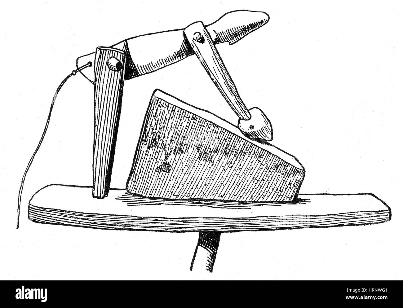 Rectification de l'ancienne Egypte, 1200 AV Jouet Maïs Banque D'Images