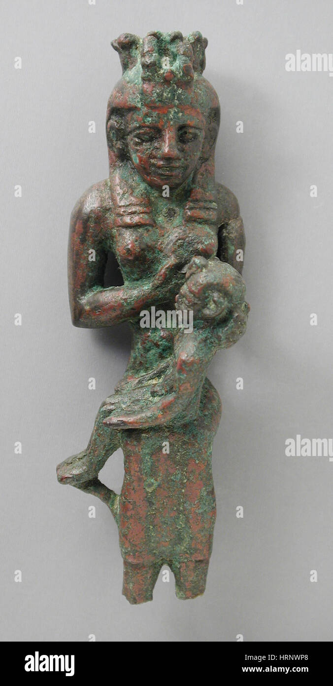 Isis, déesse égyptienne de la Fertilité Banque D'Images