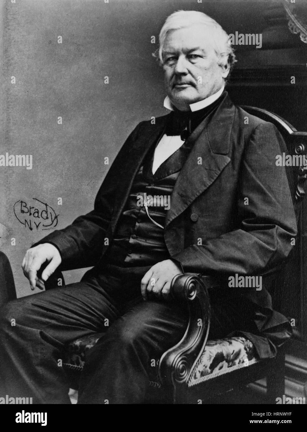 Millard Fillmore, 13e président des États-Unis Banque D'Images