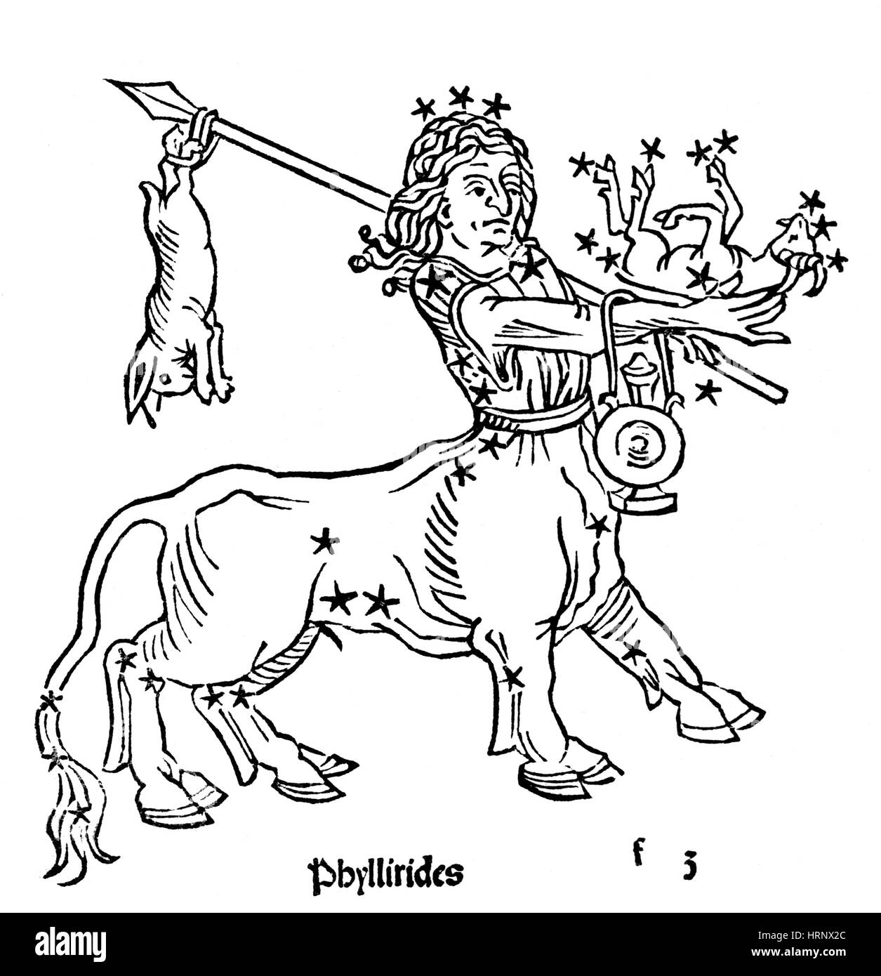 Centaurus Constellation, 1482 Banque D'Images