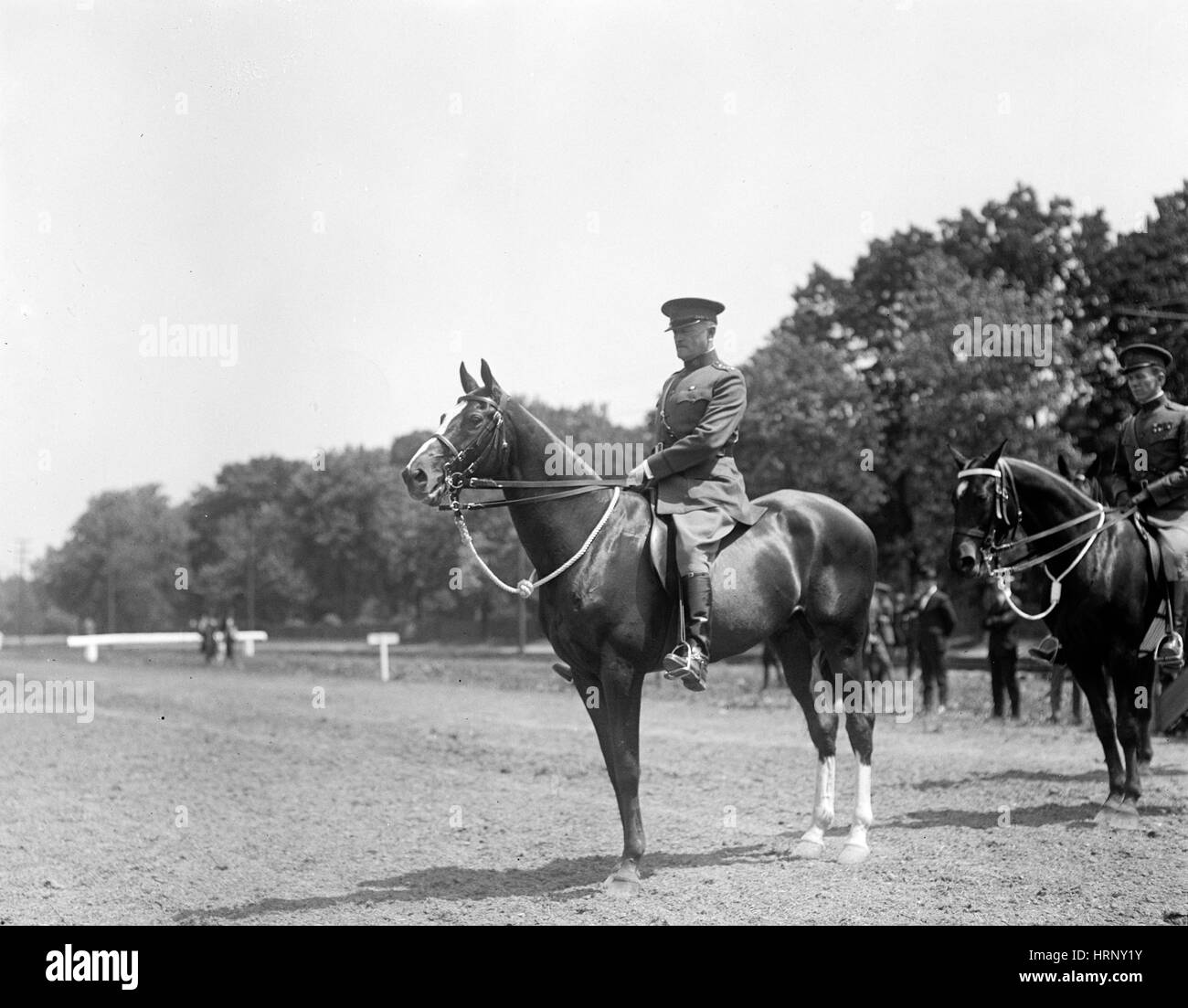 Black Jack Pershing, Officier de l'Armée américaine Banque D'Images