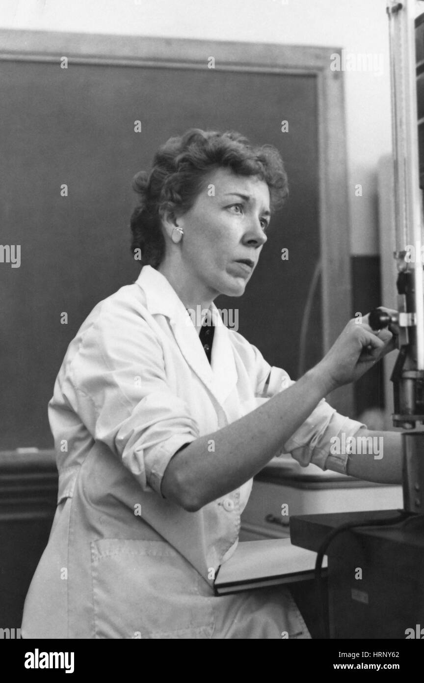 Mary Alice McWhinnie, biologiste américain Banque D'Images
