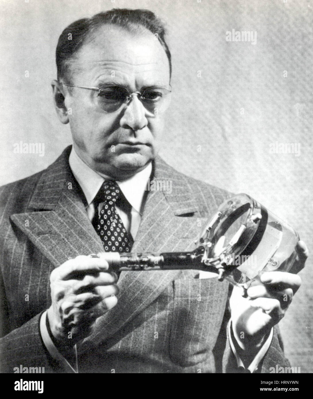 Vladimir Zworykin, inventeur russo-américain Banque D'Images