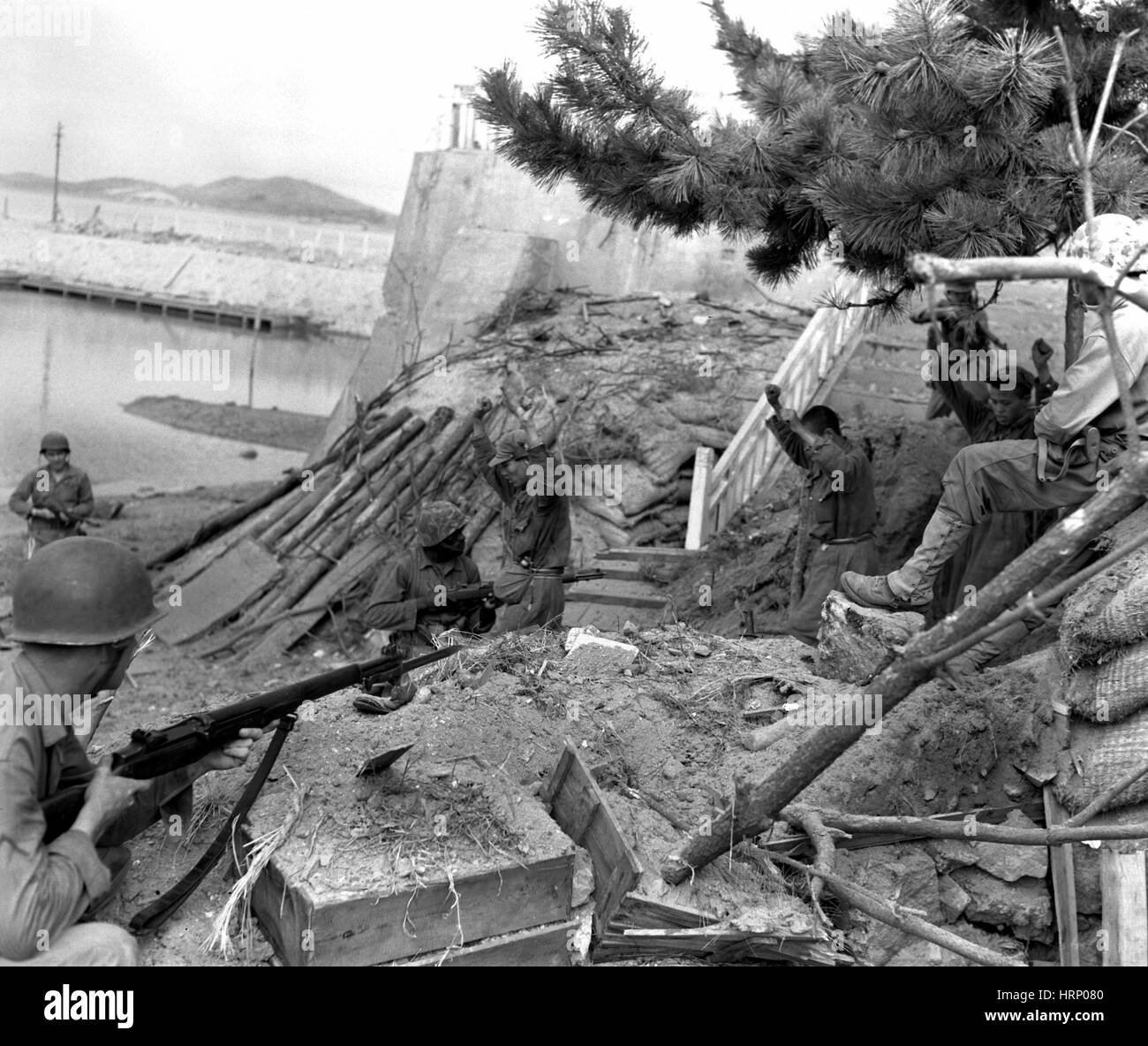 Bloc De Couette Vintage Guerre De Corée 1950-1953 - Matériel Militaire, Photos Et Sceaux - Collection Vétéran