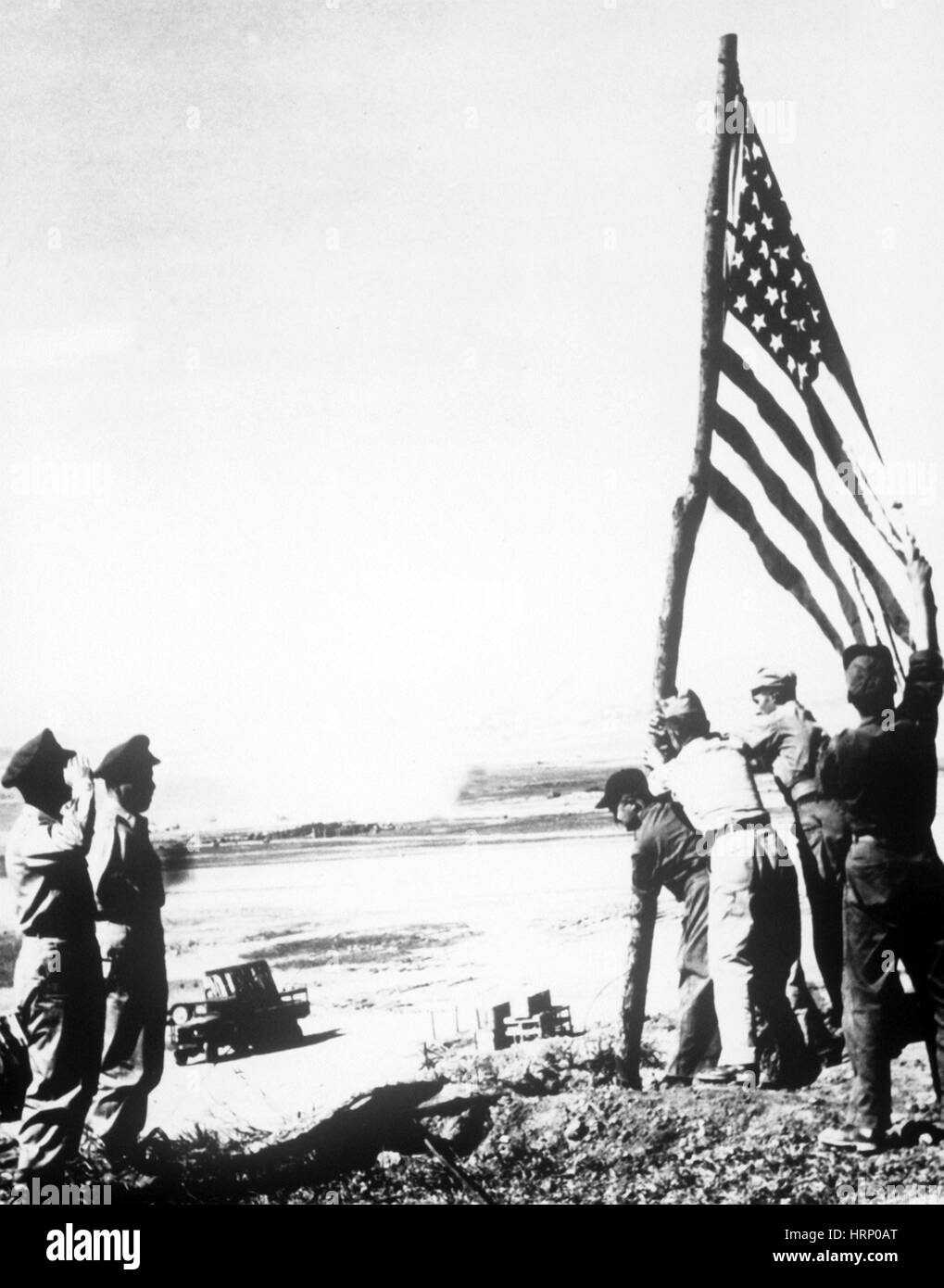 La guerre de Corée, la 'vieille gloire vole à nouveau' Banque D'Images