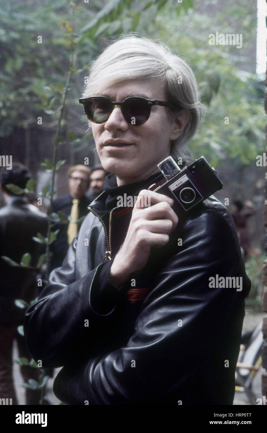 Andy Warhol, artiste américain Banque D'Images