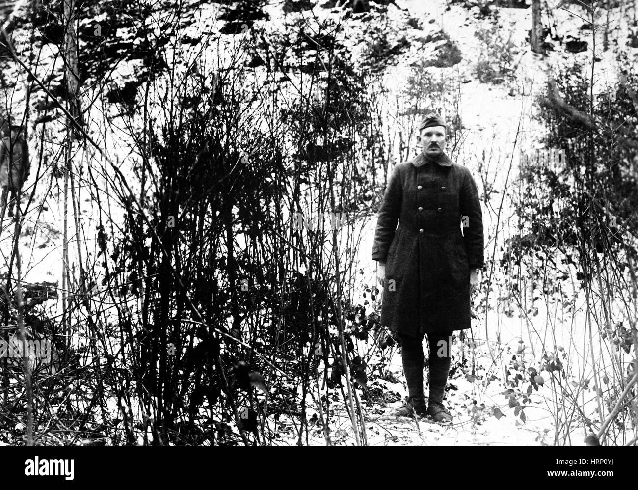 Le sergent Alvin York, héros de la PREMIÈRE GUERRE MONDIALE Américain Banque D'Images