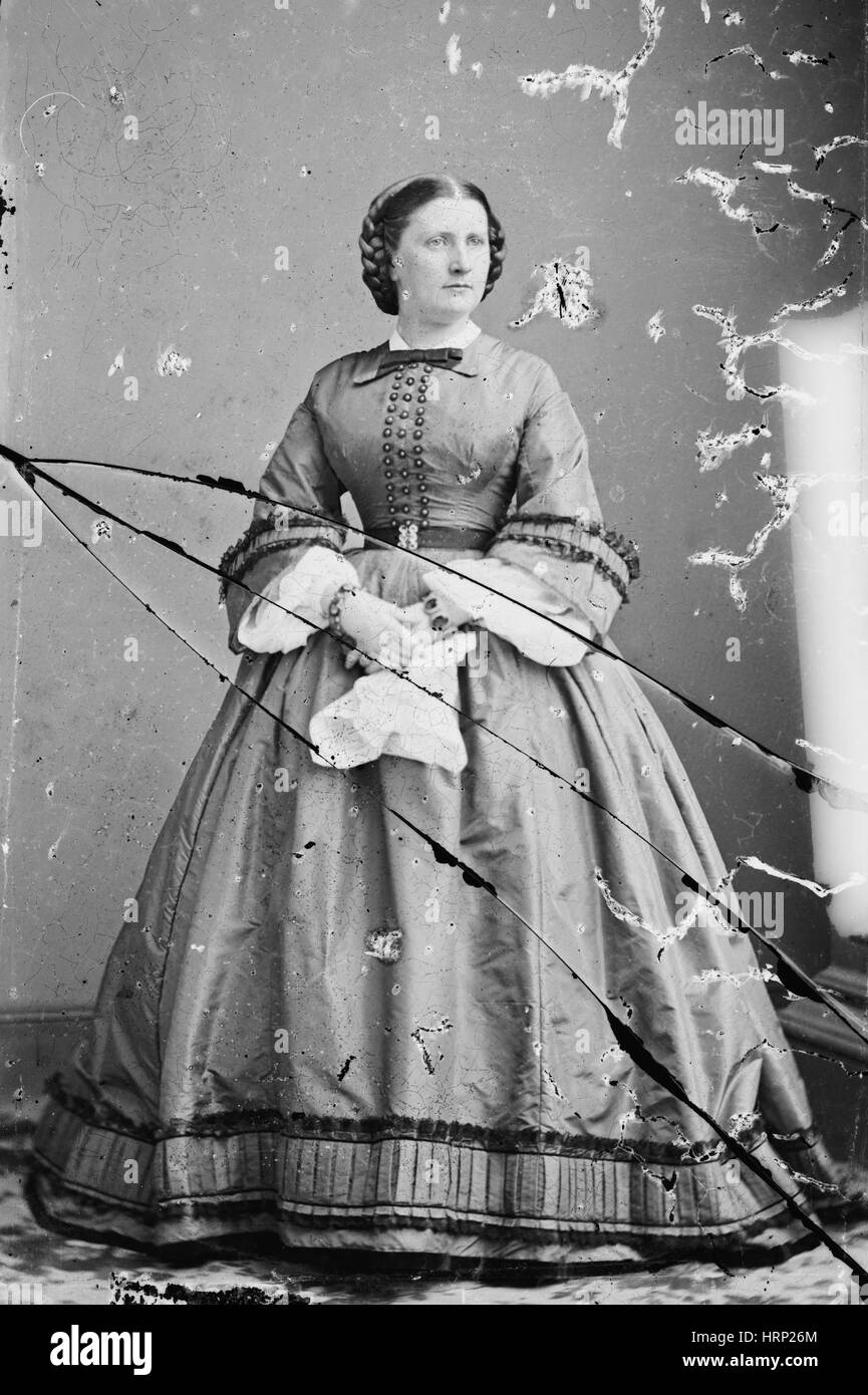 Harriet Lane, Première Dame Banque D'Images