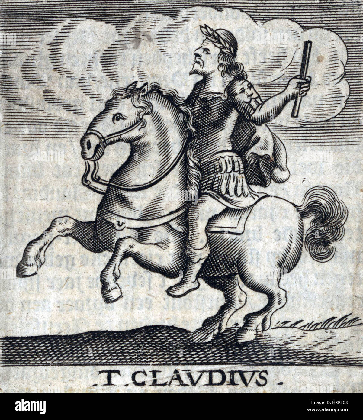 Claudius, 4e empereur de Rome Banque D'Images