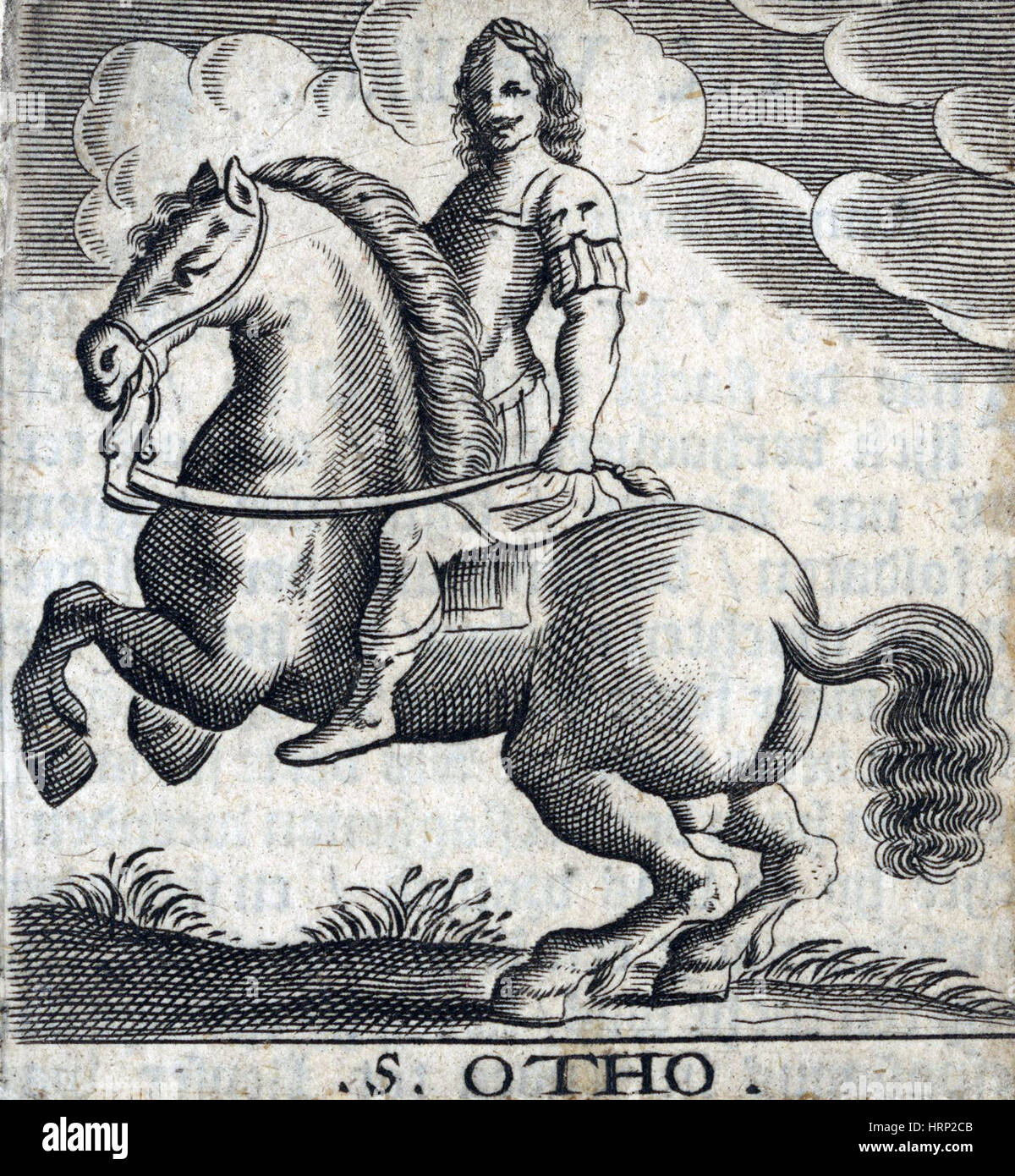 Othon, 7e empereur de Rome Banque D'Images